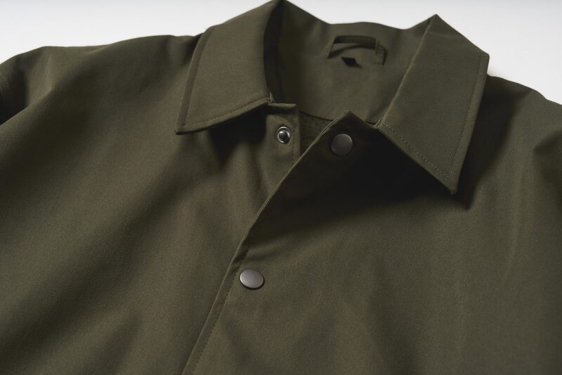 フロントはスナップボタン仕様に