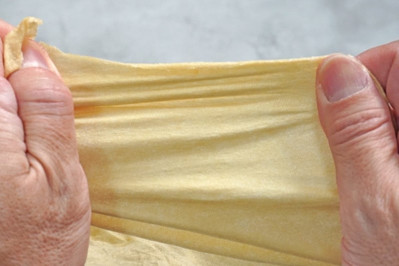 無印良品「やぶれにくい キッチンシート」は引っ張っても破れない