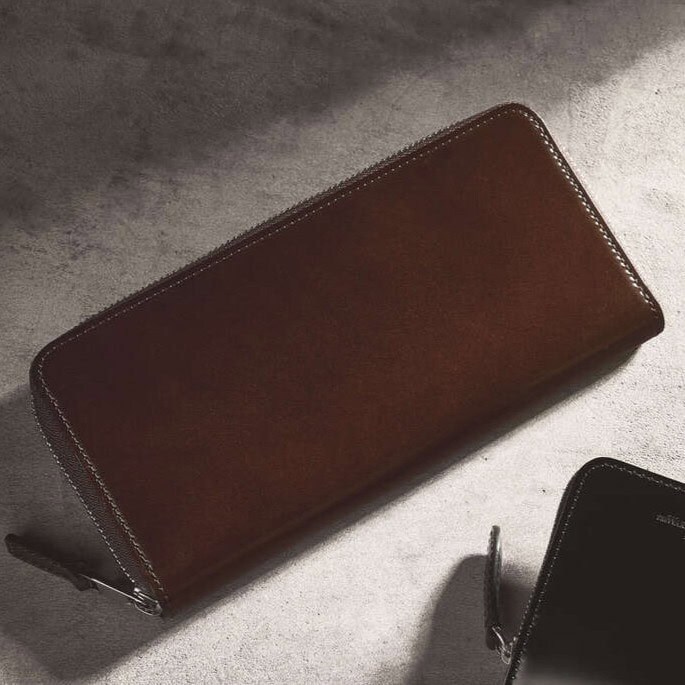 土屋鞄 コードバン ファスナーロングパース 002