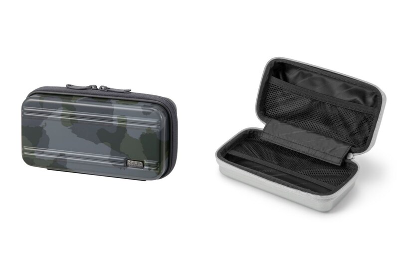 ゼロハリバートン「ZH コンパクトキューブ スモールアメニティケース」￥6,600／W19×H9×D6㎝