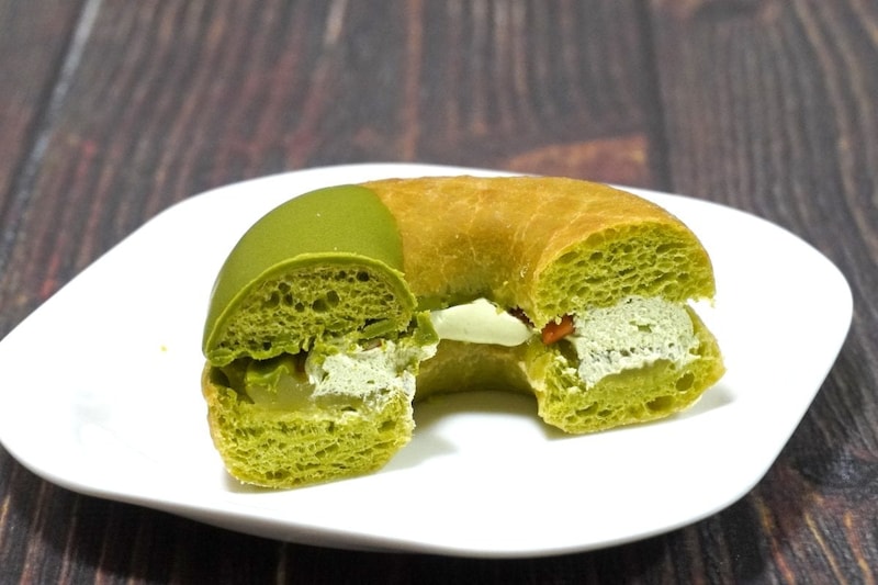ミスタードーナツ「ドら抹茶 栗あん抹茶ホイップ」