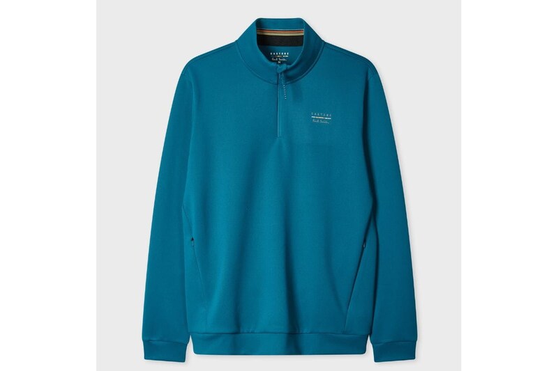 Paul Smith + Castore「テクニカル クオータージップ カットソー」¥22,000