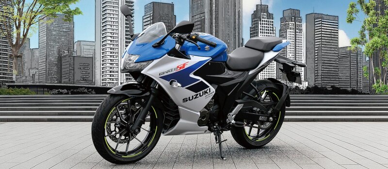 スポーティさを前面に出したアグレッシブなスタイルが魅力のジクサーSF250