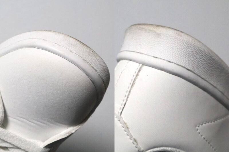 ソール部分の汚れは落ちにくい