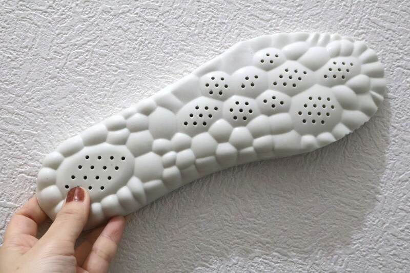 疲れにくさの秘密？ソールの裏面
