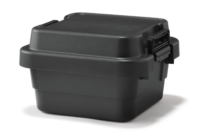 無印良品
再生ポリプロピレン入り 頑丈収納ボックス 小 浅型 ダークグレー