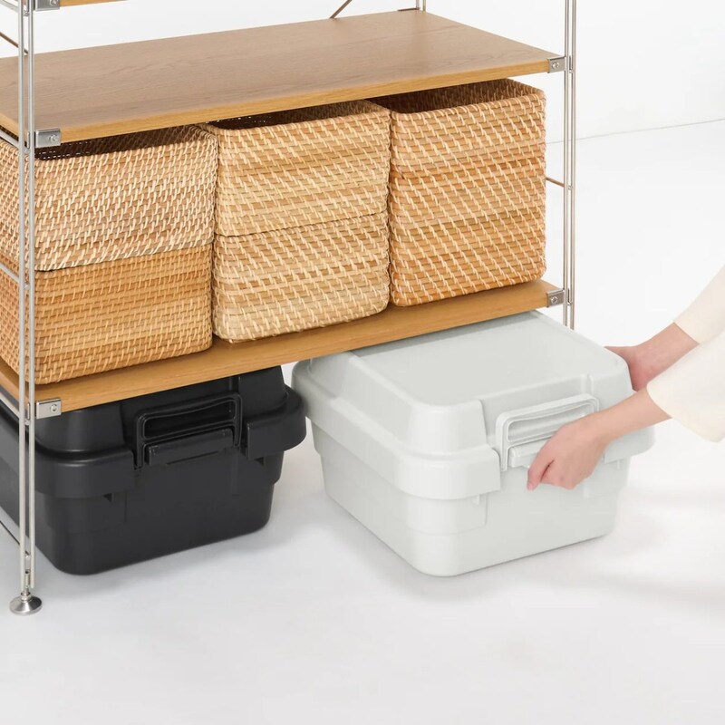 棚下やベッド下にもスッポリ！使い勝手が劇的アップ