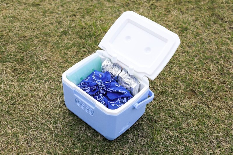 子どもたちのパーソナルクーラーとして活用されるシーンも