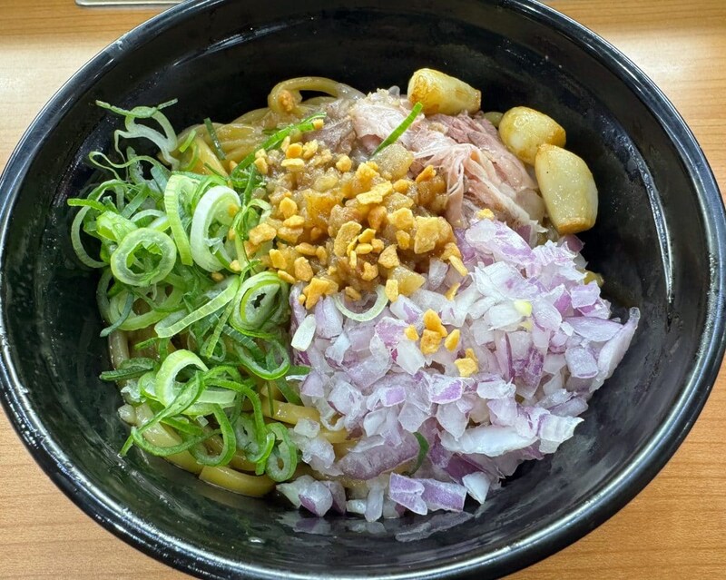 藤原系 禁断のにんにくMAXまぜそば