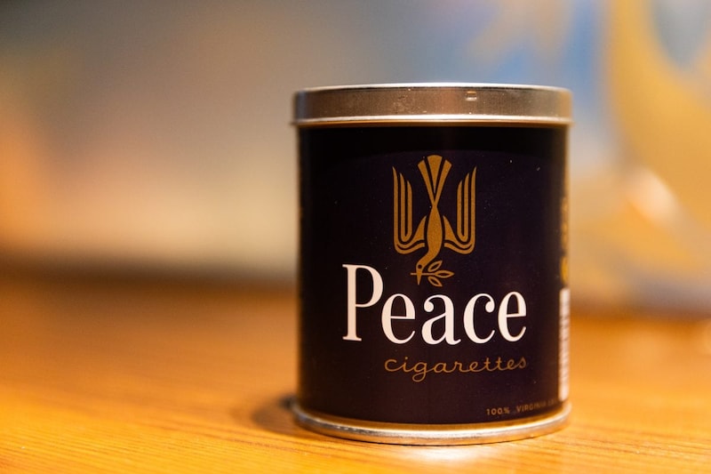 JT「Peace 80周年記念 Peaceful」銀座のバー「Ginza Bar L’aurora」で開催 ピース（５０本入）