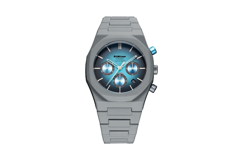 D1ミラノ「ポリクロノ Ice Phantom」￥44,000／クオーツ／40.5㎜径／5気圧防水