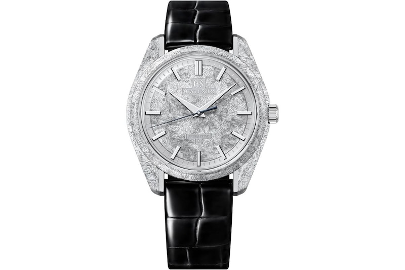 グランドセイコー「Masterpiece Collection 手巻スプリングドライブ 彫金 限定モデル」￥12,100,000／手巻／40.0㎜径／パワーリザーブは約84時間／クロコダイル／日常生活用防水（3気圧防水）／世界限定50本（うち国内30本）