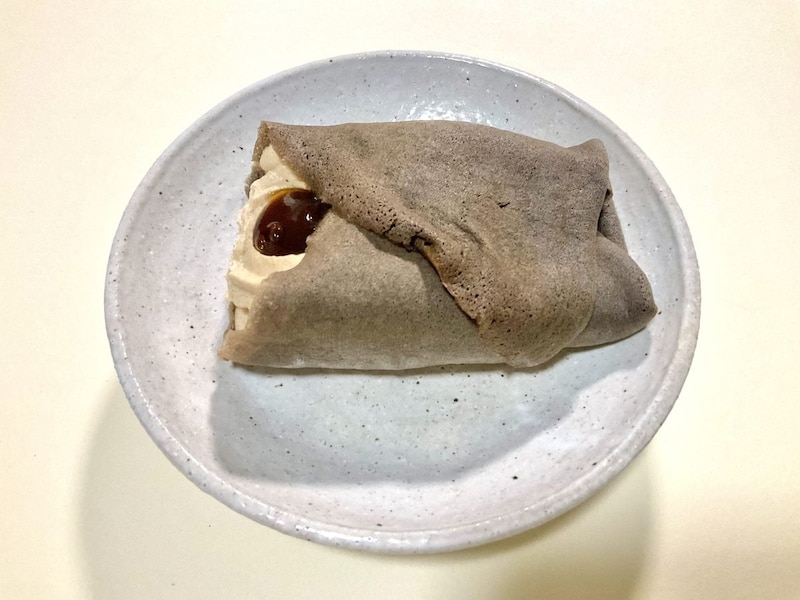 セブン-イレブン、もっちり和クレープ　おもちときなこ