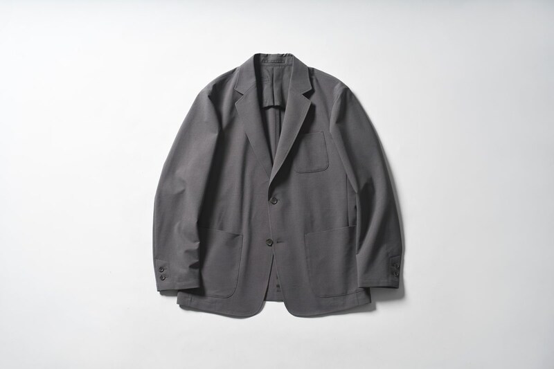 紳士　撥水ストレッチジャケット チャコールグレー ￥7,990