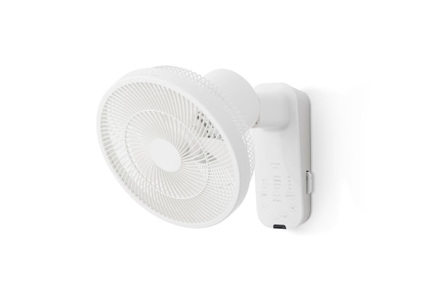 シロカ「壁掛けふわビューン」￥12,980／幅28×奥行26.5×高さ34.8㎝／2.1㎏／風量8段階