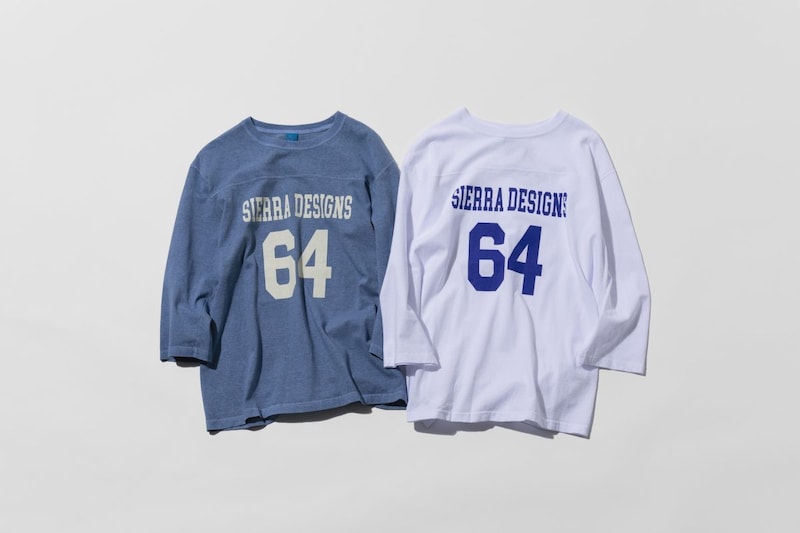 グッドオン×シエラデザインズ「80’s フットボール ティー」￥8,800