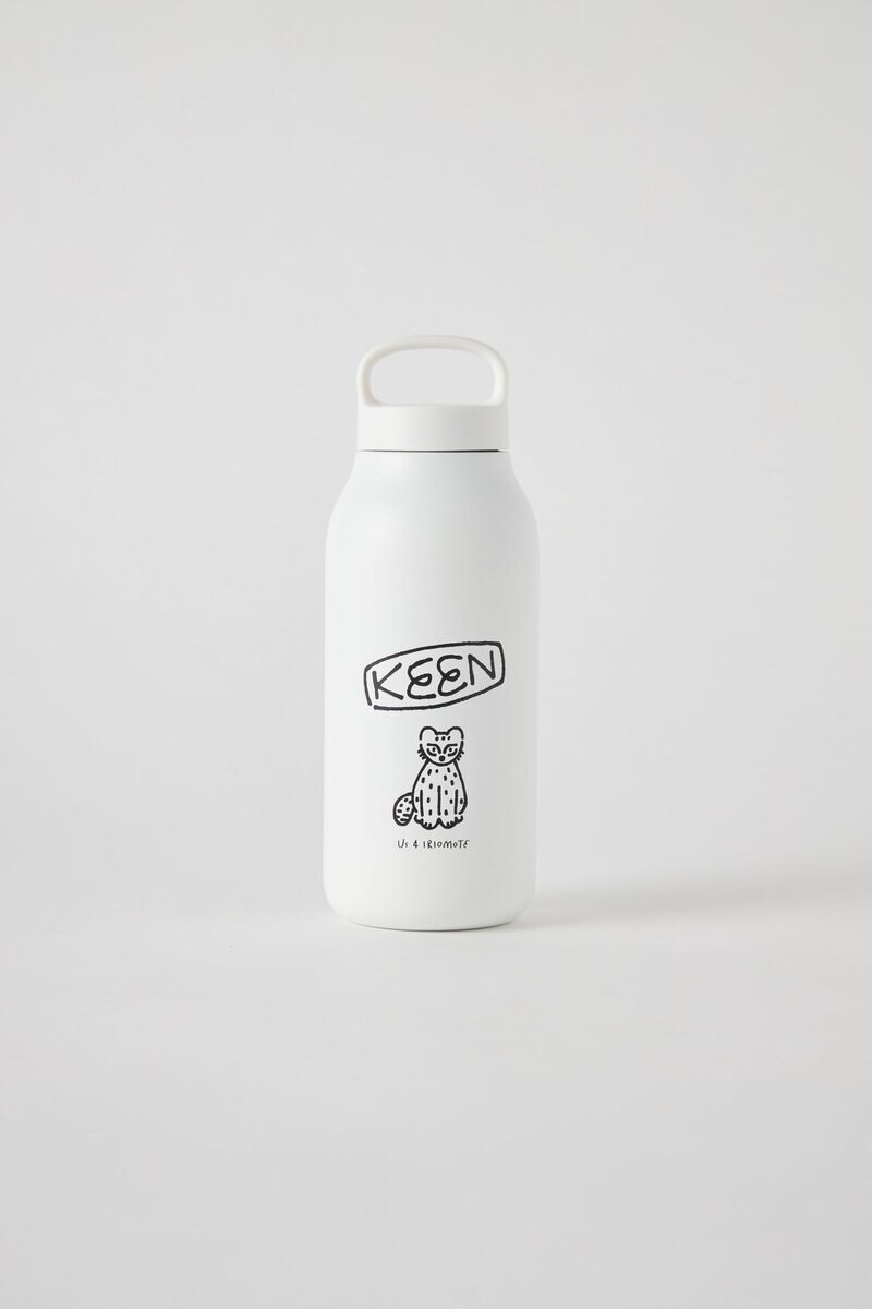 キーン「US4 LOGO BOTTLE 18.6 OZ」￥6,050／550㎖／220ｇ／保温68℃以上・保冷7℃以下（6時間）