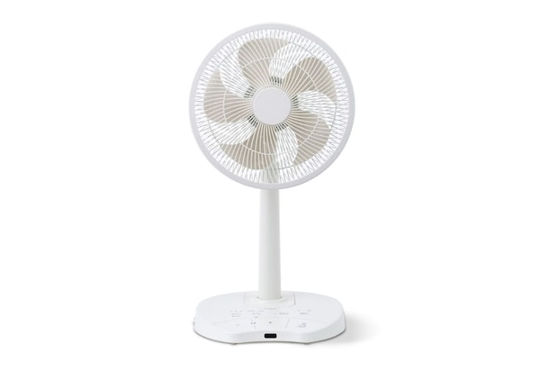 シロカ「DC リビング扇風機 しゃがみま扇」￥12,980／幅36×奥行32×高さ69～89㎝／3.8㎏／風量8段階