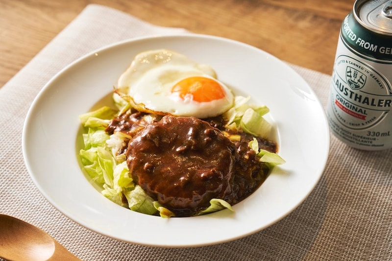 【アレンジ】目玉焼きと野菜でアレンジしてみんな大好きロコモコに！