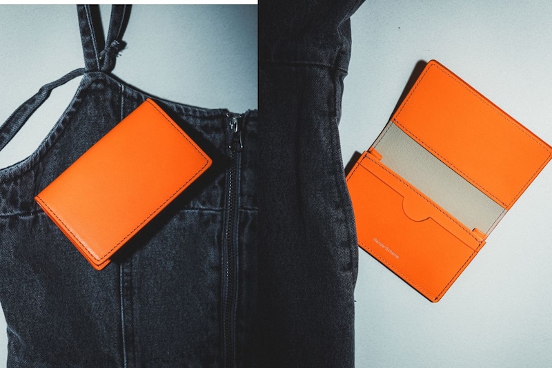 エンダースキーマー×BEAMS JAPAN「highlight folded card case」¥19,800