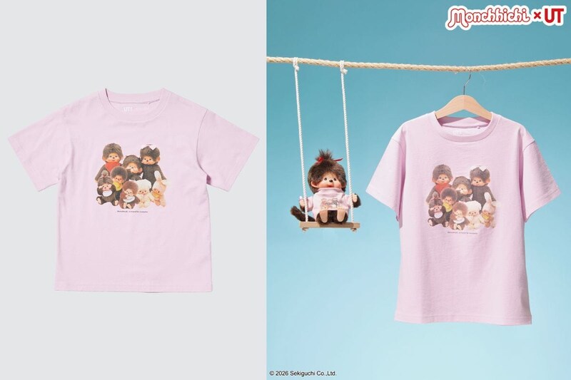 モンチッチ UT「GIRLS Tシャツ」¥990