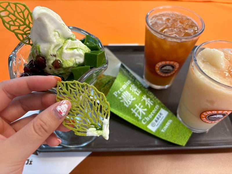 特に個人的に刺さったのが、この抹茶リーフクッキー