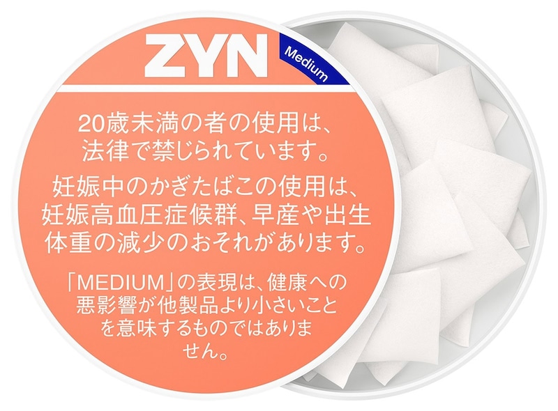 ZYN by IQOS ピーチ Medium