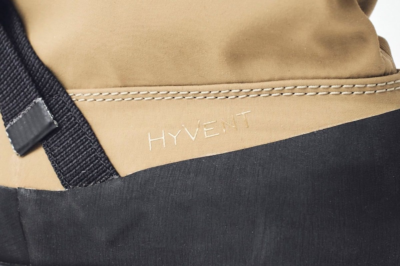 独自のHYVENT 透湿防水メンブレンを採用
