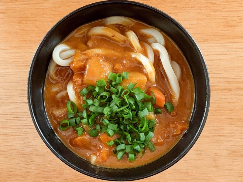 とろみの少ないさらさらルーなので、麺つゆや水を足さなくてもOKなので超お手軽