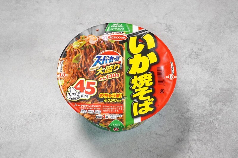 エースコック「スーパーカップ大盛り いか焼そば」