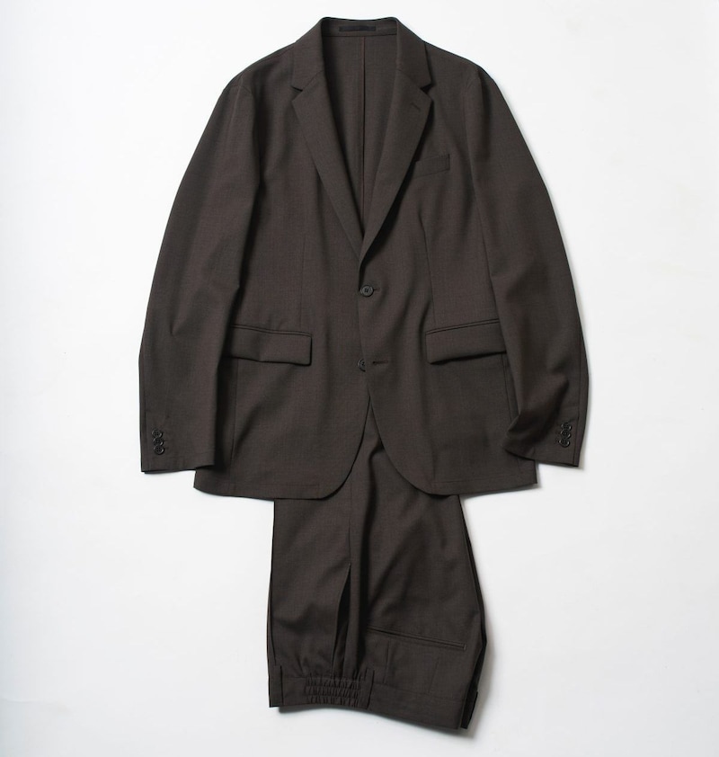 ナノ・ユニバース　｢DamerinoSelect｣JAPANfabric ウールストレッチ ジャケット、｢DamerinoSelect｣JAPANfabric ウールストレッチ パンツ