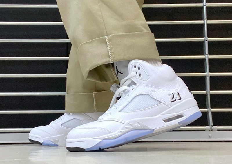 JORDAN BRAND AIR JORDAN 5 RETRO OG "WHITE METALLIC"