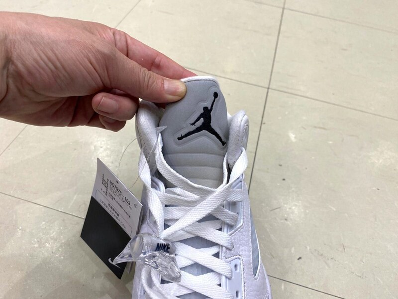 JORDAN BRAND AIR JORDAN 5 RETRO OG "WHITE METALLIC" 