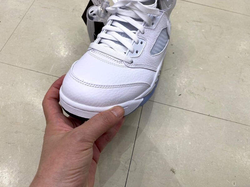 JORDAN BRAND AIR JORDAN 5 RETRO OG "WHITE METALLIC" 