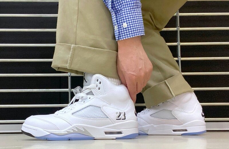 JORDAN BRAND AIR JORDAN 5 RETRO OG "WHITE METALLIC"
