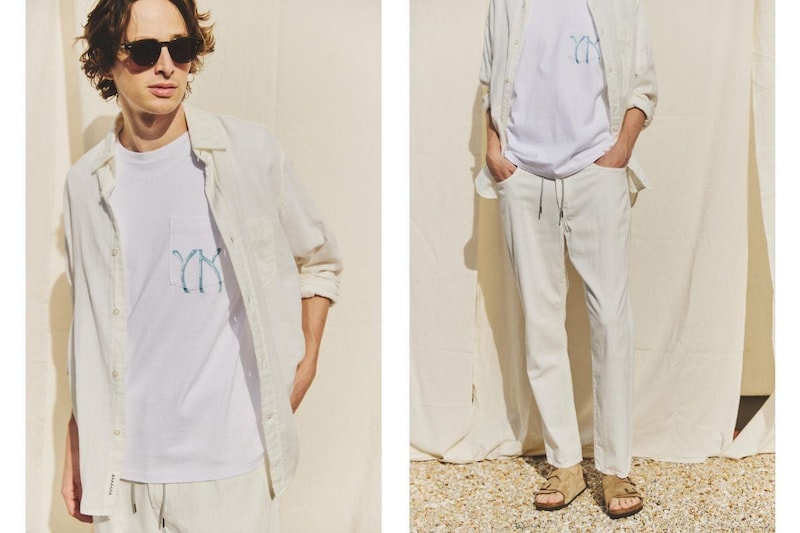 「Resort PHILIP（57261211）」￥34,100、「Standard Shirt（57253801）」￥29,700、「YK Tee（57261903 WSX）」￥14,300／すべてヤヌーク