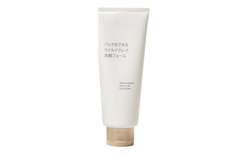 無印良品　パックもできるマイルドクレイ洗顔フォーム