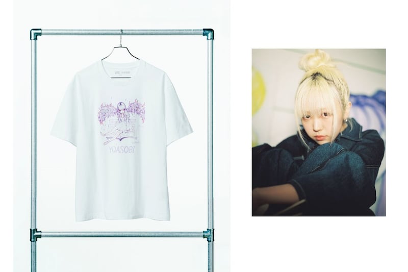 UT「MEN Tシャツ（藍にいな）」￥1,990
