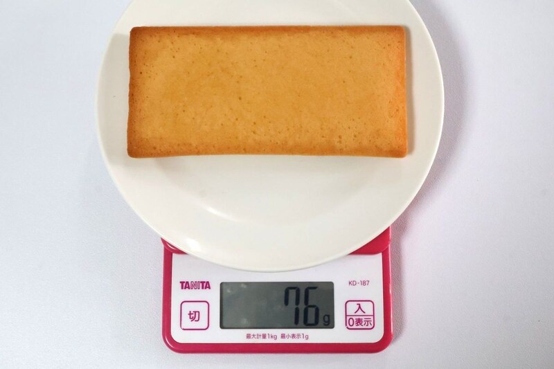 「大きいフィナンシェ」」は76g
