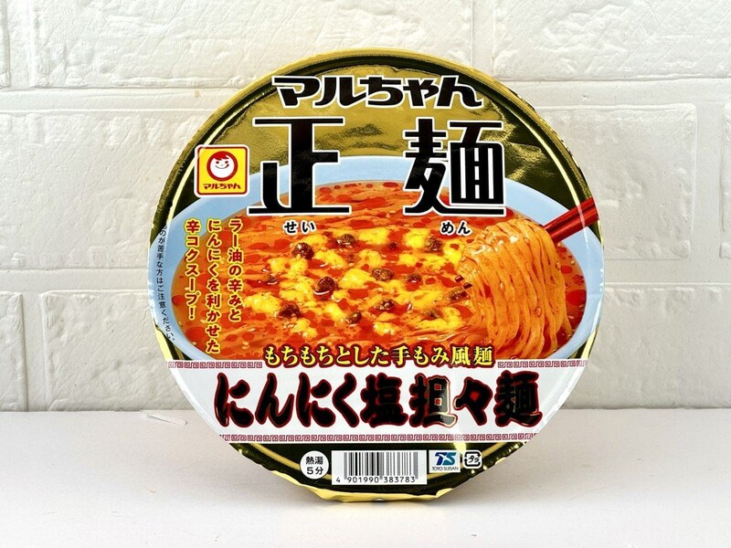 東洋水産
マルちゃん正麺 カップ にんにく塩担々麺