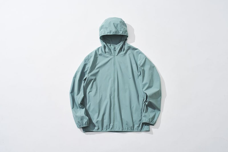 ポケッタブルUVカットパーカ/NANODESIGN 54 GREEN ￥3,990