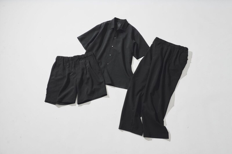 紳士　風を通すショートパンツ ￥3,990 紳士　風を通す半袖シャツ ￥3,990 紳士　風を通すツータックパンツ ￥4,990
