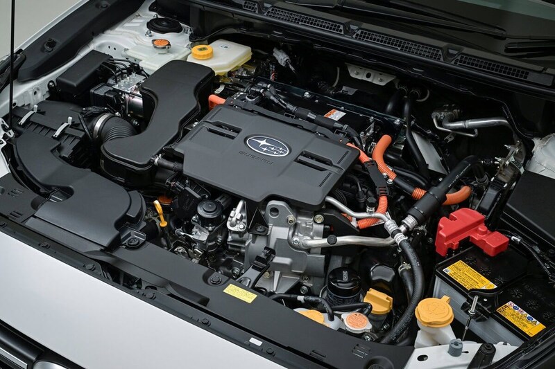 2.5L水平対向4気筒直噴エンジンにストロングハイブリッドを組み合わせた「S：HEV」