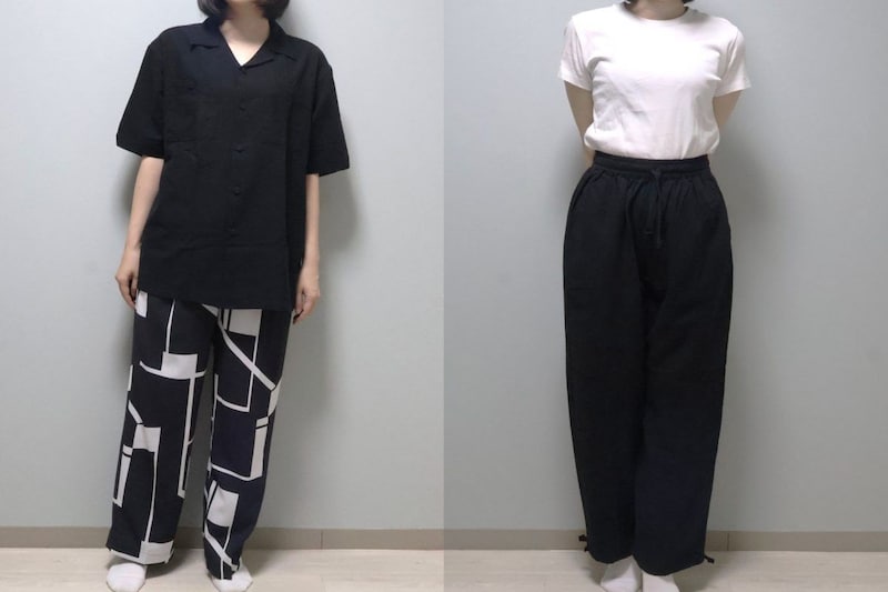 セットアップで着ても別々で着ても良い汎用性の高さが魅力