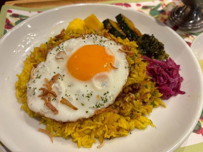 まずは「ジャワ風ドライカレー」をそのままで
