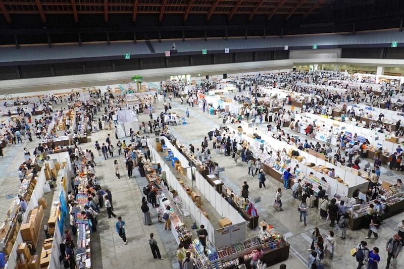 文具女子博トーキョー2026の場内は熱気がすごい
