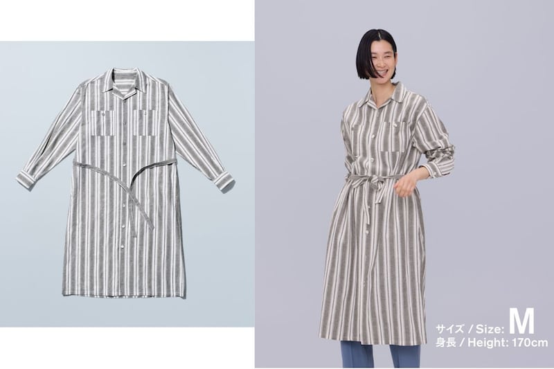 コンビニエンスウェア「綿麻 シャツコート」¥3,990