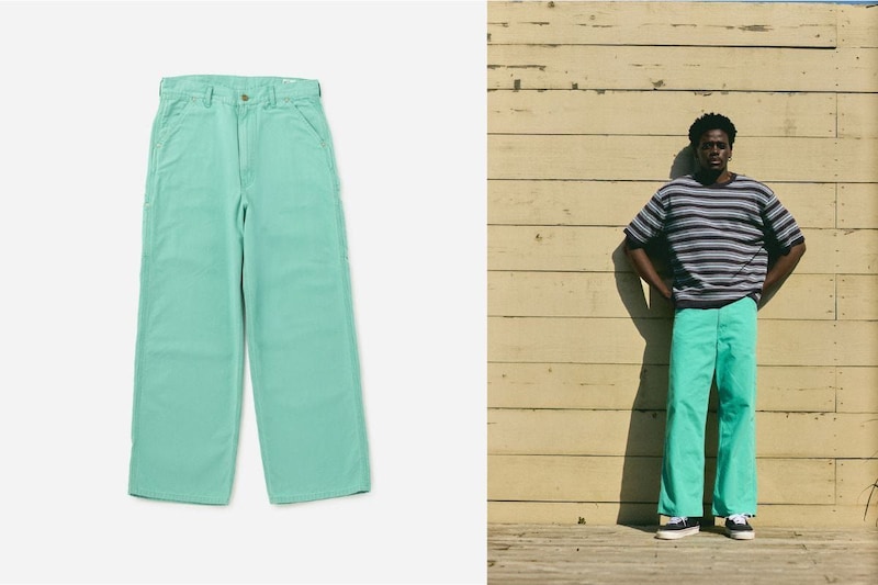 オアスロウ「DAD'S FIT OXFORD PAINTER PANTS」¥27,500