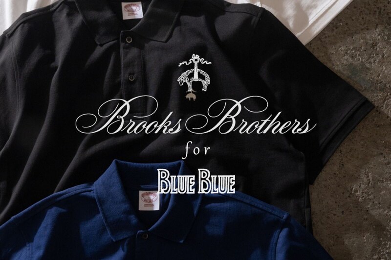 【Tシャツの快適さ×ポロの上品さ】「ブルックス ブラザーズ×ブルーブルー」別注コレクション第6弾は、新色ブラックも必見の天竺ポロシャツ
