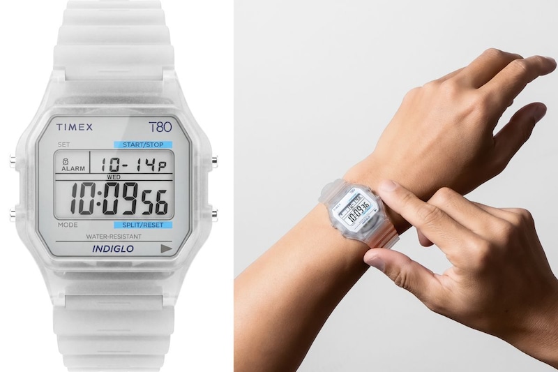 タイメックス「T80 トランスルーセント」￥13,750／クォーツ／30m防水